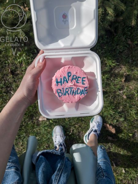 Свічка бенто Happee Birthdae Свічка бенто Happee Birthdae фото